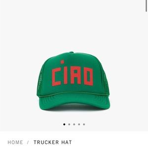 Clare V Ciao Trucker Hat